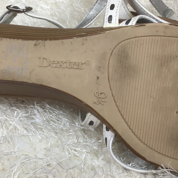 Dexter White Wraptoe Sandals - Picture 5 of 5